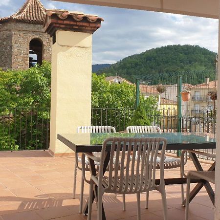 Ferienwohnung Casa Lola - Terraza Panoramica En El Centro Del Pueblo Sant Joan de les Abadesses Exterior foto